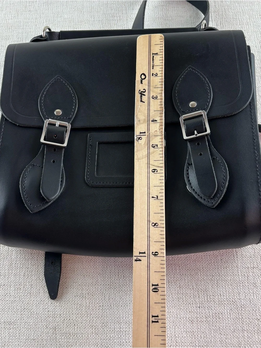 The Cambridge Satchel Company leather handbag backpack handmade in Great Britain